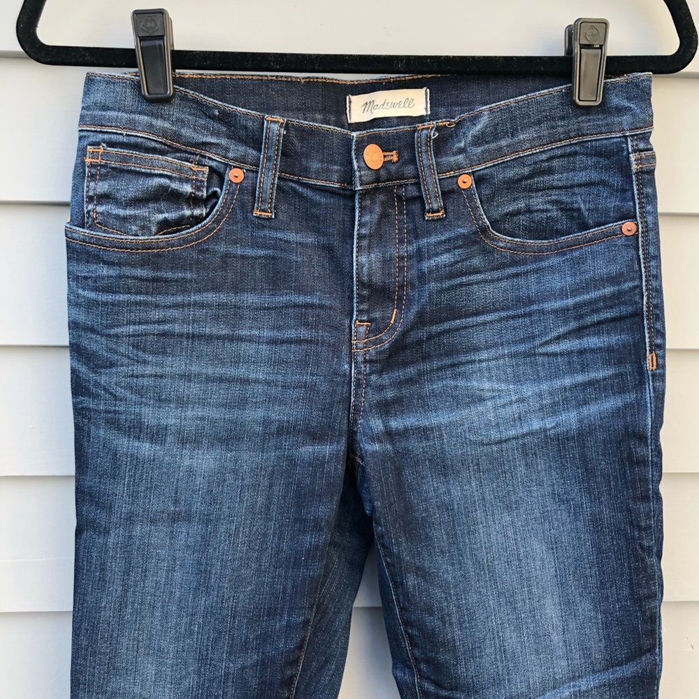 Madewell 8” rise skinny jeans